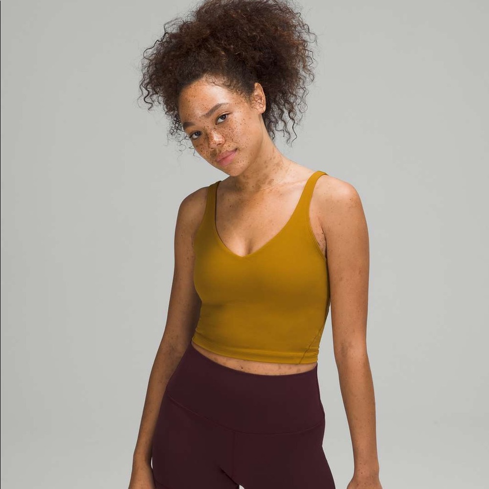 Lulu Align Tank - Gold Spice